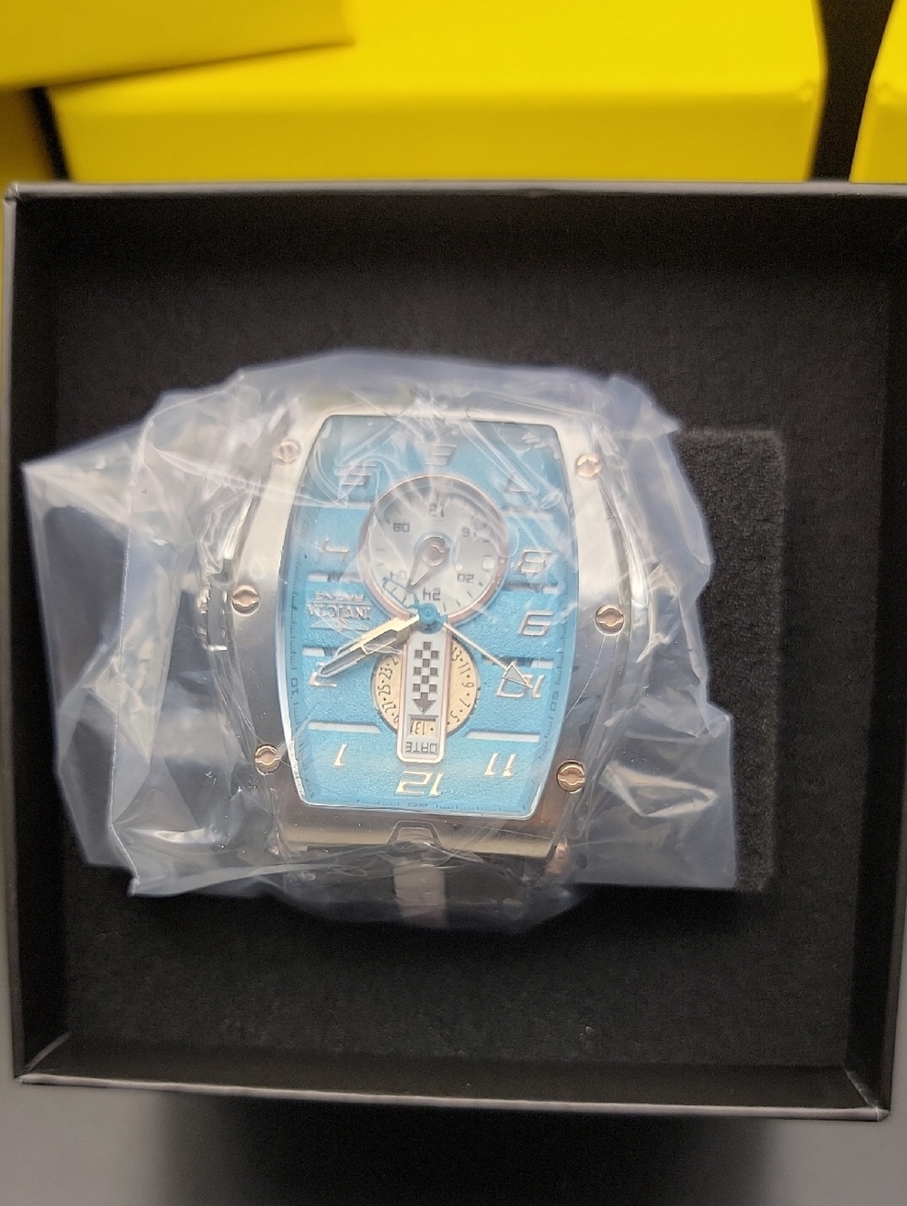 NWT 47385 Invicta Racing Vibe RPM Men's Quartz Date Watch - 57mm Stainless RARE - Picture 4 of 13
